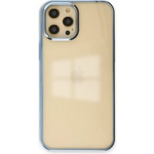 Happycase iPhone 12 Pro Kılıf Element Silikon - Mavi