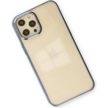 Happycase iPhone 12 Pro Kılıf Element Silikon - Mavi