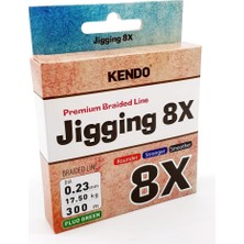 Kendo Jigging Flash 8B Fluo Green 300m İp Misina