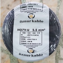 Nya Kablo Öznur 2,5 Luk Siyah