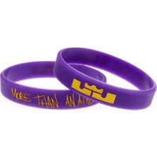 Purple Jam Lebron James More Than An Athlete Basketbol Nba Bileklik