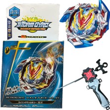 Efotech Flame Burst B-104 Booster Winning Valkyrie 12 Volcanic Beyblade Fırlatıcılı B1041586T