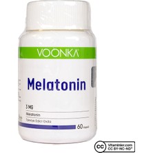 Voonka Melatonin 3 Mg 60 Kapsül