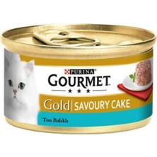 Gourmet Purina Gourmet Gold Ton Balıklı Yetişkin Kedi Konservesi 85GR x 6 Adet