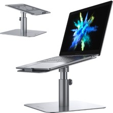 Livx Novoo Profesyonel Laptop Standı Yükseklik Ayarlı - 360° Döndürülebilir - Açı Ayarlı Space Gray Nvo-01