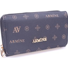 Armine C 12 Kadın Baskılı Cüzdan & El Çantası
