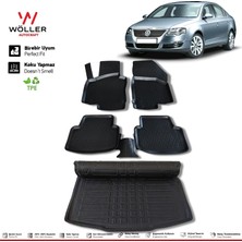 Wöller Vw Passat B6 Paspas Bagaj Havuzu 2005 2010 Arası 3D Wöller Ultraflex Set