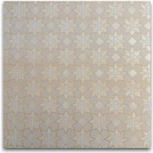 Piyadan Kod:125-1 Gold Yıldız Desen 60×60 Karolam