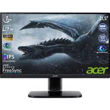 Acer KA222Q 21,5" 75Hz 1ms (Hdmı+Vga) Freesync Full HD IPS LED Monitör UM.WX2EE.007