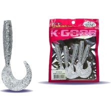 Mutant 3545 Runner Tail 8cm Levrek Silikonu 5'li Paket Suni Yem