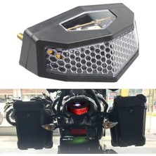 Lnshop Güvenli Sürüş İçin 12V Universal Motosiklet LED Arka Kuyruk Işığı (Yurt Dışından)