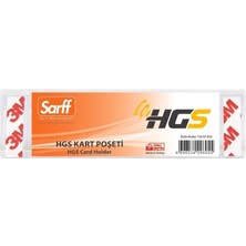 Sarff Hgs Kart Poşeti 12 x 4 cm 25 Adet