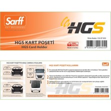 Sarff Hgs Kart Poşeti 12 x 4 cm 25 Adet