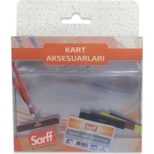 Sarff Şeffaf Kart Poşeti 10'lu Blister