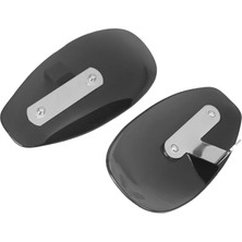 Lnshop 1 Çift Motosiklet El Koruyucusu Soğuk Rüzgar Deflektörü Siyah (Yurt Dışından)