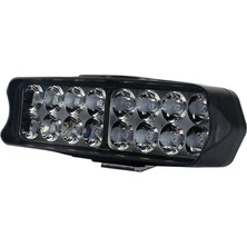 Lnshop Su Geçirmez Motosiklet Ön Far Parlak LED 24W 16 LED 24W (Yurt Dışından)