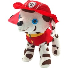 PopŞeker Peluş Marshall Paw Patrol Karakterlerinden Oyuncak Peluş Marshall 30CM.