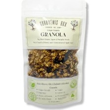 Guruyemiş Box Granola Bol Kuru Meyveli Kabak Çekirdekli Ballı Vegan Şekersiz 240 gr Kahvaltılık Gevrek Sağlıklı Kahvaltı Beslenme Yüksek Lif Protein Kaynağı Vegan Şekersiz