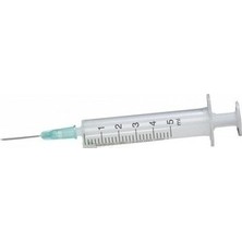 Genject Steril Enjektör 5cc 3p 21G 38MM Şırınga 250 Adet