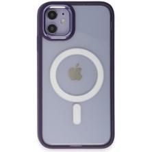 Dijimedia Apple iPhone 11 Kılıf Room Magneticsafe Silikon - Derin Mor