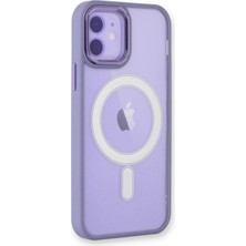 Dijimedia Apple iPhone 11 Kılıf Room Magneticsafe Silikon - Lila