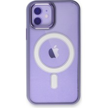 Dijimedia Apple iPhone 11 Kılıf Room Magneticsafe Silikon - Lila