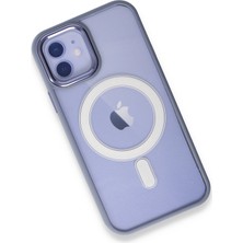 Dijimedia Apple iPhone 11 Kılıf Room Magneticsafe Silikon - Sierra Blue