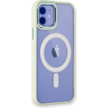 Dijimedia Apple iPhone 11 Kılıf Room Magneticsafe Silikon - Su Yeşili