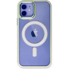 Dijimedia Apple iPhone 11 Kılıf Room Magneticsafe Silikon - Su Yeşili