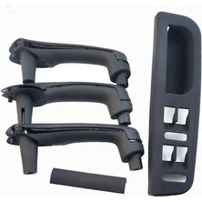 İTHAL Golf4 Bora Iç Kapı Tutamak Takımı (Siyah) 1997-2005 [1J0867171]