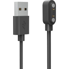 Akıllı Izleme Şarj Kablosu Taşınabilir 2 Pin USB Xgo2 Çocuklar Için Siyah Izle