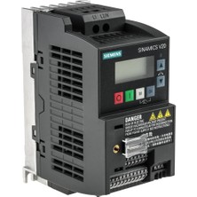 SIEMENS SINAMICS V20 0,37 KW MONOFAZE INVERTER (6SL3210-5BB13-7UV1)