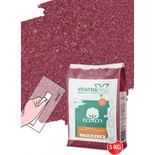 Ventrawall - Isı Ve Ses Yalıtımlı Sürülen Duvar Kağıdı | Kendinden Yapışkanlı | Pembe |P01-5KG |16,5m²