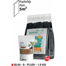 Ventrawall - Isı Ve Ses Yalıtımlı Sürülen Duvar Kağıdı | %100 Pamuk |Altın Siyah|BL04-PLUS1 -1,5 kg | 5m²