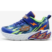 Skechers Küçük Erkek Çocuk Mavi Işıklı Spor Ayakkabı