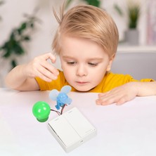 Belovee Meşgul Tahta Işıkları Oyuncaklar Montessori LED Işıklar Eğitim Oyuncak Oyuncak Çocuklar Yeşil (Yurt Dışından)