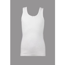 Çift Kaplan 505 Kız Çocuk Kalın Askılı Atlet