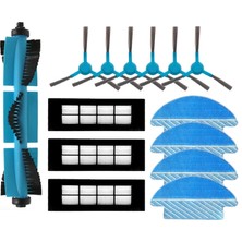 Conga 3090 Robot Vakum Yedek Parçaları Için Yedek Parçalar Aksesuarlar Ana Yan Fırça Hepa Filtre(Yurt Dışından)