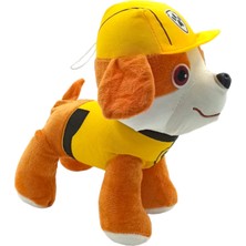 PopŞeker Peluş Rubble Paw Patrol Karakterlerinden Oyuncak Peluş Rubble 25CM.