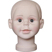 Tand Ekran S Için Pvc Childing Mannquin Manikin Head Modeli