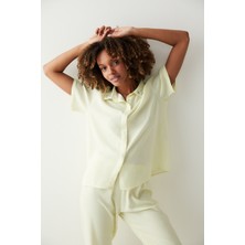 Penti Cıtron Chloe Gömlek Pantolon Pijama Takımı