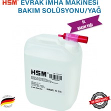 HSM Evrak imha Makinesi Yağı 5Lt/ Bakım solüsyonu