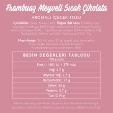 Nera Frambuaz Meyveli Sıcak Çikolata 750 gr