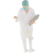 Belovee 1/64 Küçük Doktor Masa Senaryosu Diorama Modeli Oyuncak Dekor (Yurt Dışından)