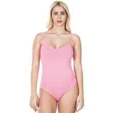 Derya Kurşun Ip Askılı Çıtçıtlı Kadın Body 310