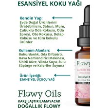 Flowy Oils Soft Linen Saf Esansiyel Uçucu Koku Yağı Esans Buhurdanlık Yağı Difüzör Esansı Fragrance 10 ml