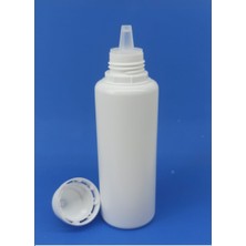 Demet Home 50 Adet 125 ml Boş Plastik Numune-Likit-Kolonya-Sıvı-Yağ-Ecza Şişesi Kırılır Kapak