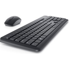 Dell Wireless, KM3322W-R-TUR, Siyah, Kablosuz, Türkçe Q, Multimedya, Klavye +Mouse Set