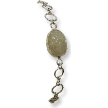 Ayla Gallery Jewelry  Taşı Gümüş Aytaşı Doğaltaş Bileklik