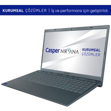 Casper Nirvana C600.1135- Intel Core I5-1135G7 16GB Ram 500 Nvme SSD Freedos Taşınabilir Bilgisayar
